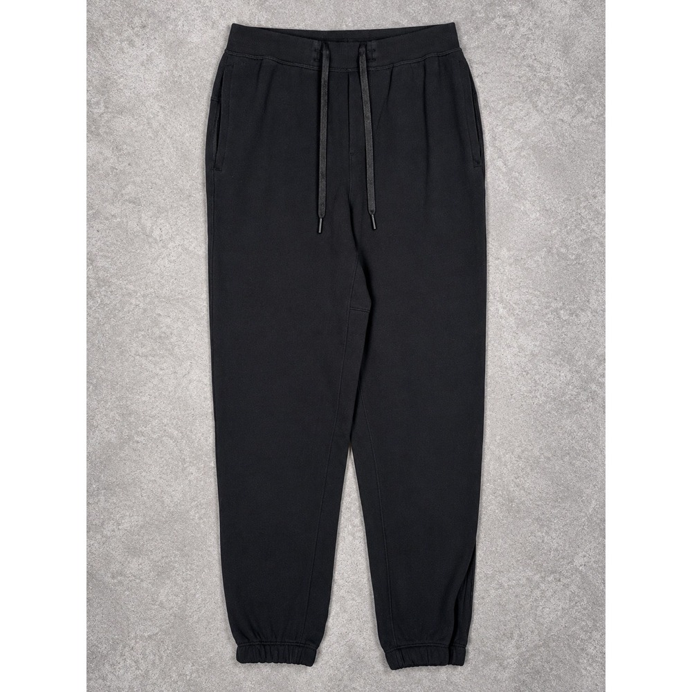 Lululemon City Sweat Jogger Pants Mens Small Black Tapered Athletic Lounge